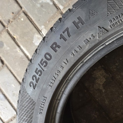 Комплект шин 225 50 R17 Continental Winter Contact TS850P MO б/г Остаток 7мм