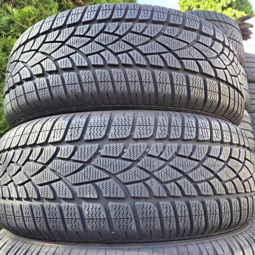 Комплект шин 235 55 R18 Dunlop Sp Winter Sport 3D AO 21г. остаток 95% 7.9- 7.6мм