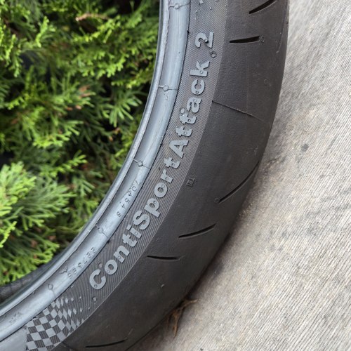 120 70 R17 Continental ContiSportAttack 2 1221g. Как нов. 99%