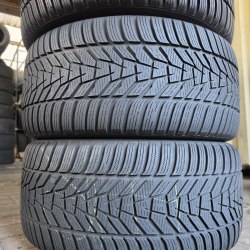 Комплект шин 245 45 r18 Hankook Winter icept evo 3 21г. Перед Остаток 6.5-7.5мм зад 275 40 r18 остаток 6мм можно с дисками