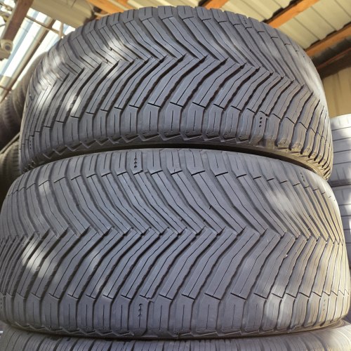 Пара шин 255 45 R19 Michelin Cross climate 2 suv VOL 5323г. Остаток 6мм