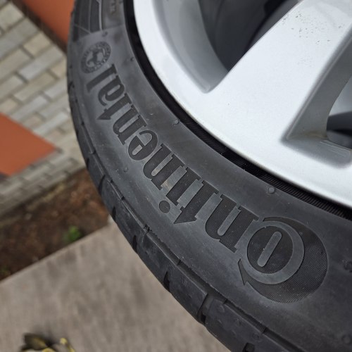 Комплект шин 225 45 r17 Continental ContiSportContact 5 MO б/г Остаток 7.2-6.9мм