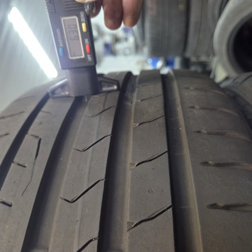 Пара шин 225 40 R18 Continental PremiumContact 7 EV 4224г. Остаток 6.3мм