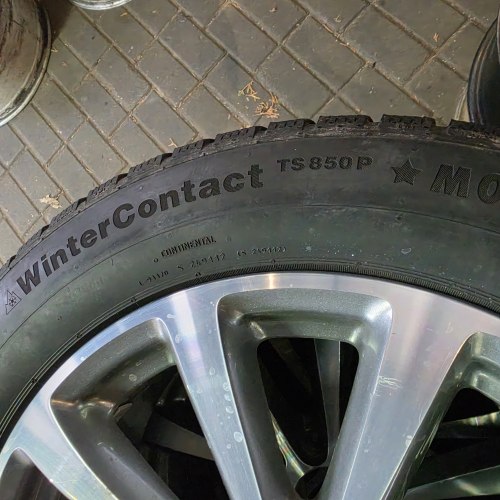 Комплект шин 225 55 r17 Continental Winter Contact TS 850p 18 MO остаток 7.8-7мм