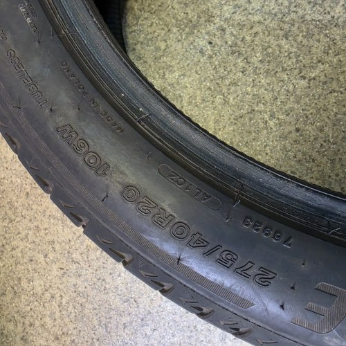 275 40 r20 Bridgestone Alenza 001 rsc звезда ☆ остаток 6.4мм