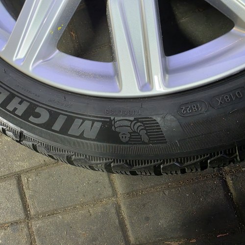 Комплект шин 245 45 r19 Michelin Pilot alpin 5 AO 7mm 1822г