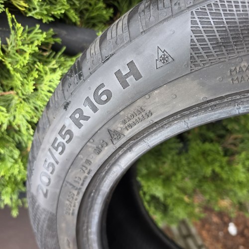 Пара шин 205 55 r16 Continental Winter Contact TS 860 20г остаток 7.2