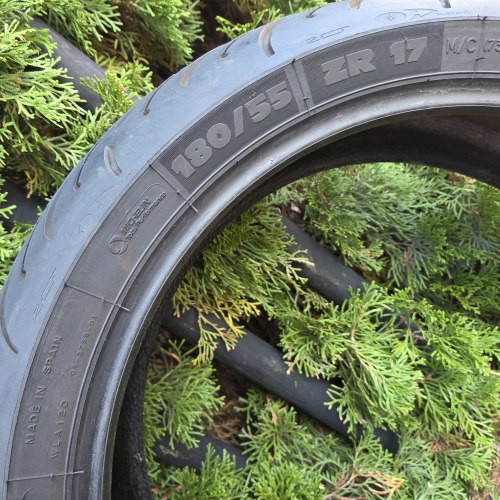 180 55 R17 Michelin Pilot road 4 2 CT 17.17г остаток 97% с минимальным износом