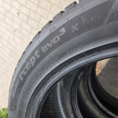 315 40 R21 Hankook Winter icept evo 3 x 25г. Остаток 6.7мм