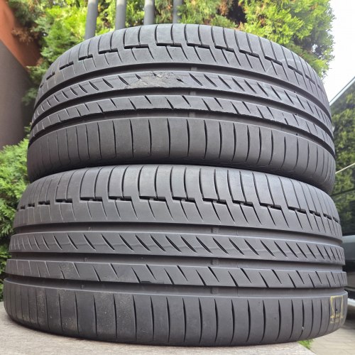 Пара шин 245 45 R19 Continental PremiumContact 6 MO-V 24-25г остаток 7.3мм