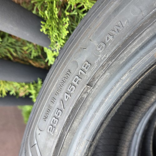 Пара шин 235 45 R18 Goodyear Eagle F1 Asymmetric 3 21-19г. Остаток 6.3мм
