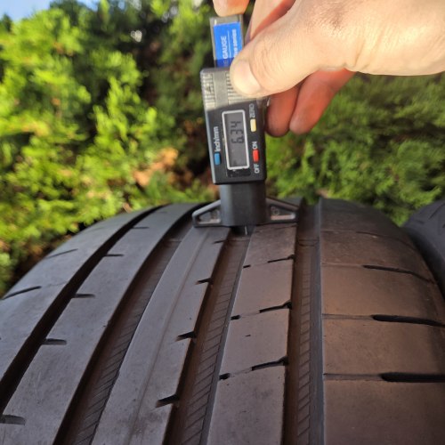 Пара шин 235 45 R18 Goodyear Eagle F1 Asymmetric 3 21-19г. Остаток 6.3мм