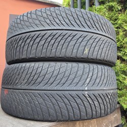 Пара шин 245 40 R21 Michelin Pilot Alpin 5 24г остаток 6мм 85%остаток