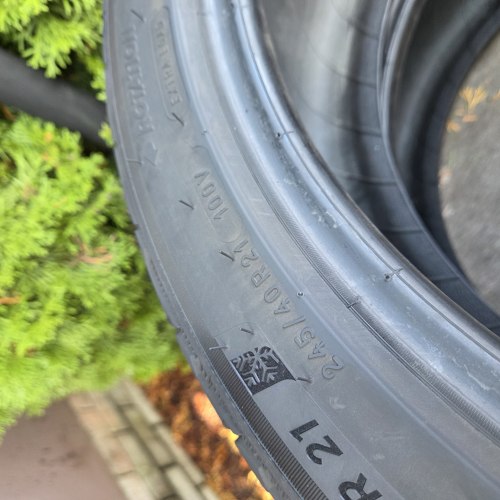 Пара шин 245 40 R21 Michelin Pilot Alpin 5 24г остаток 6мм