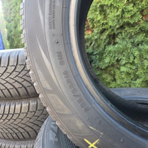 Комплект шин 205 55 R16 Falken Euro winter HS01 22г остаток 8.5мм 98%