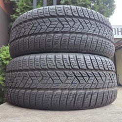 Пара шин 235 55 R19 Pirelli Scorpion Winter AO elect 21г латочка. Имеется 255 50 19 зад остаток 99%