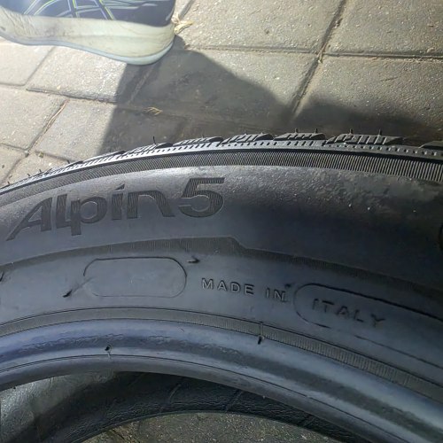 Пара шин 205 55 r17 Michelin Alpin 5 99%остаток