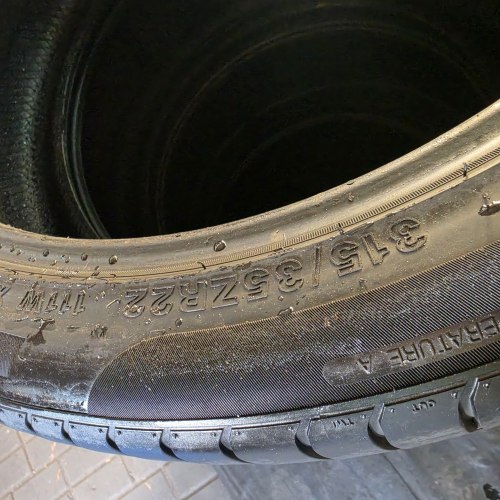 Комплект шин 315 35 r22 Wintrunr R330 5мм 7mm перед 23г