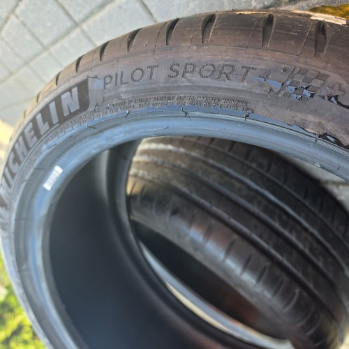 Пара шин 225 40 r18 Michelin PilotSport4 ☆ 22g. 99.9%остаток