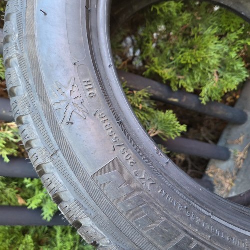205 55 R16 Michelin Alpin 5 ZP 18г. Остаток 99.9%