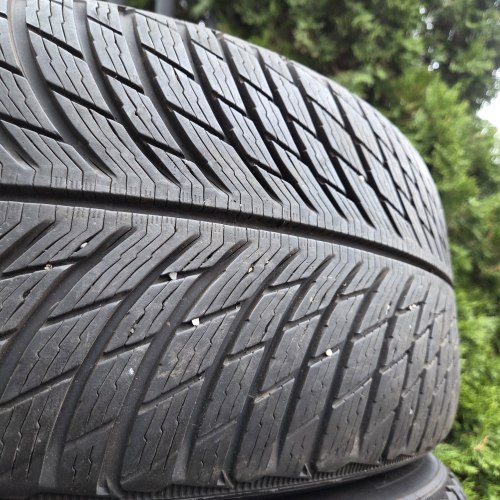 Пара шин 235 55 R17 Michelin Pilot Alpin 5 23-20г остаток 6.5-5.5мм