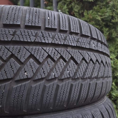 Пара шин 215 55 R17 Continental Winter Contact TS850p 25-19г остаток 8.1мм
