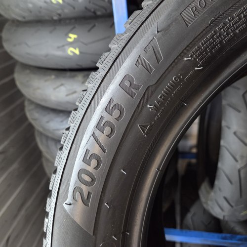 Пара шин 205 55 r17 Michelin Alpin 5 24г остаток 7.8мм