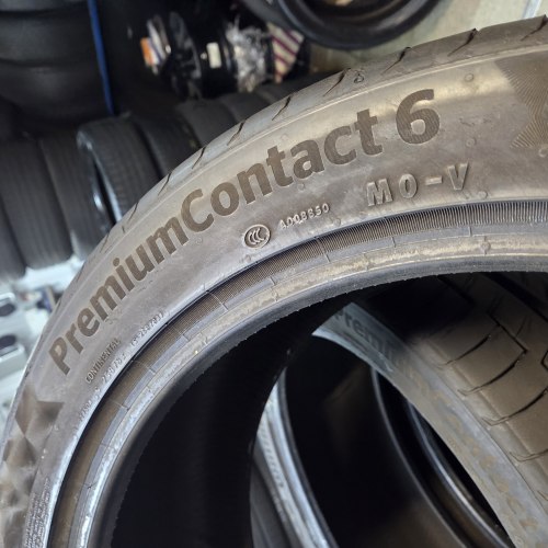 Комплект шин 245 45 R19 Continental PremiumContact 6 MO-V 25,24,22г. Остаток 7мм 95%остаток