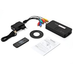 Видеозахват по HDMI или AV RCA(тюльпанам) EzCap 1080P оцифровщик видео HDMI - USB внешнее устройство видеозахвата HDMI