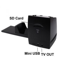 Слайд сканер SainSonic Film Scanner EC717 для слайдов, фотопленок 35мм, негативов и позитивов