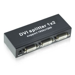 Разветвитель DVI (DVI-D) 1x2 (DVI на 2 порта)