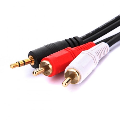 Купить кабель джек jack 3.5 х 2 тюльпана rca 10м 10 метров — интернет-магазин VgaHDMI.ru