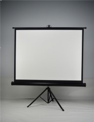 Экран для проектора 70" дюймов белый, матовый 178*178 см на штативе треноге