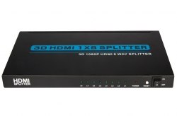 HDMI Splitter 1*8 1080P (из 1-HDMI в 8-HDMI)