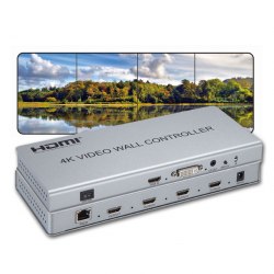 Контроллер видеостены - HDVW2x2HD (Разрешение FullHDx2K - 2x2, 1x2, 1x4)