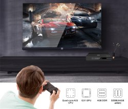 Smart TV приставка A95X F2 4Gb + 64Gb Wi-Fi 2.4G5G