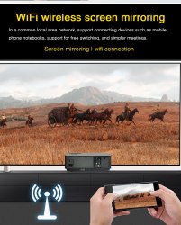 Проектор Touyinger Everycom M5 1920x1080 FullHD (Android 6.0, WiFi)
