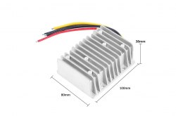 Промышленный пребразователь из 12 в 24V 25А 600W Megix 12-24-25