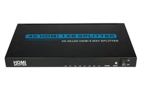 HDMI Splitter 1*8 4K*2K (из 1-HDMI в 8-HDMI 4K)