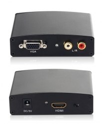 1080P HDMI в VGA converter HDMI в VGA+R/L Audio конвертер