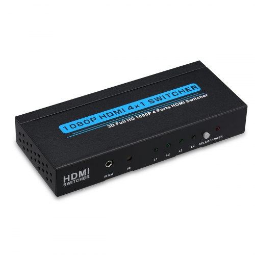HDMI Switch 4x1 4k*2k (из 4-x HDMI в 1 HDMI) + пульт