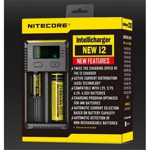 Зарядное устройство Nitecore new i2 EU