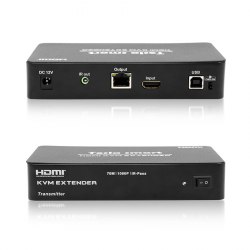 Удлинитель HDMI + USB по витой паре 70м KVM + ИК