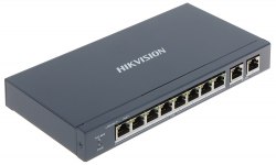 Коммутатор Ethernet с PoE настольный Hikvision DS-3E0310P-E/M