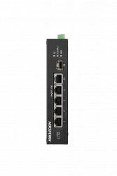 Коммутатор Ethernet с PoE промышленный Hikvision DS-3T0306HP-E/HS