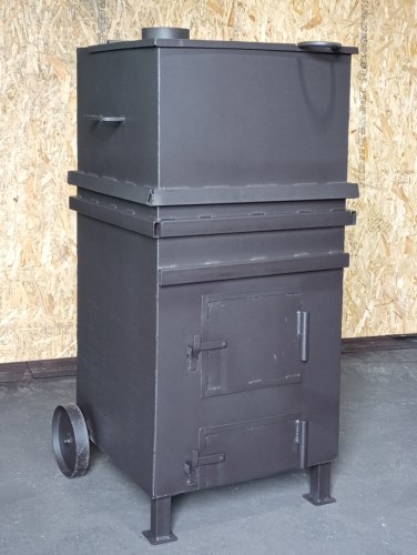 Печь - контейнер для сжигания мусора "Уголёк" 370 (Pionehr)