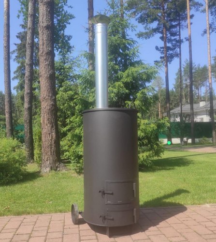 Бочка для сжигания мусора Смуглянка-300 ВП (Pionehr)