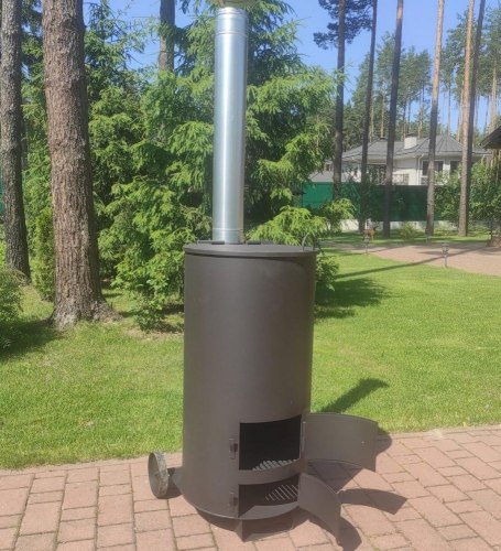 Бочка для сжигания мусора Смуглянка-300 ВП (Pionehr)