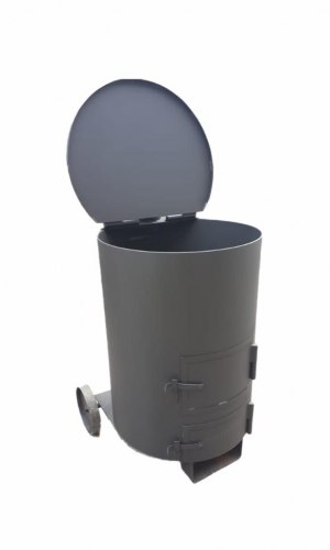 Печь - бочка для сжигания мусора "Золушка" 1 (5мм) (Pionehr)