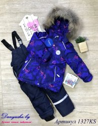 Комбинезон зимний на девочку (Мембрана) LOSSIE модель - 1327KS